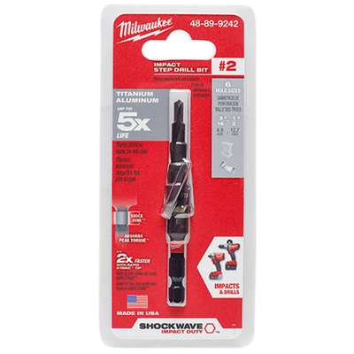 MILWAUKEE - 48-89-9242 - Impact Duty Step Bits pa2