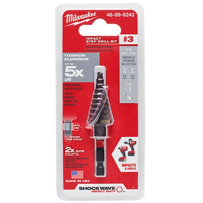 MILWAUKEE - 48-89-9243 - Impact Duty Step Bits pa2