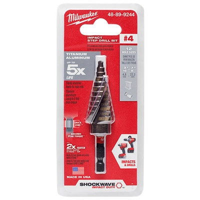 MILWAUKEE - 48-89-9244 - Impact Duty Step Bits pa4