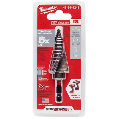 MILWAUKEE - 48-89-9248 - Impact Duty Step Bits pa2