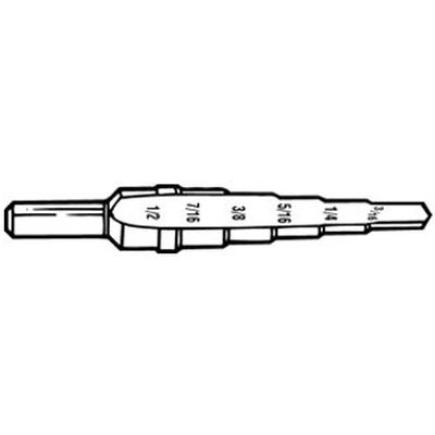 IRWIN - 10232 - Starting Fractional Step Drill Bit Unibit pa4