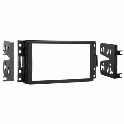 METRA ELECTRONICS - 95-3304 - Double DIN Black Stereo Dash Kit pa1