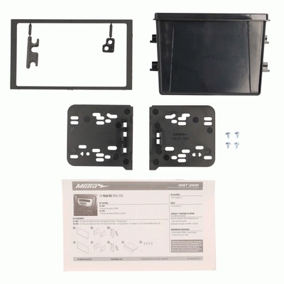 METRA ELECTRONICS - 99-2001 - Single DIN Black Stereo Dash Kit with Equalizer Slot pa2