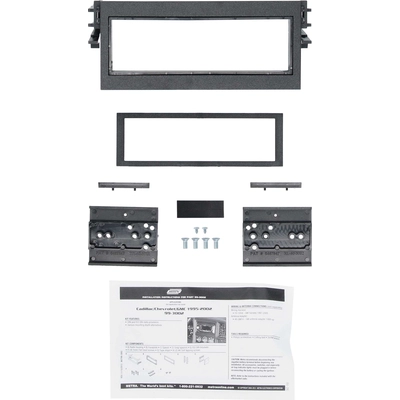 METRA ELECTRONICS - 99-3002 - Single DIN Black Stereo Dash Kit pa5