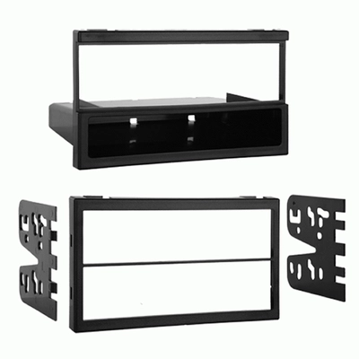 METRA ELECTRONICS - 99-7505 - Double DIN Black Stereo Dash Kit pa1
