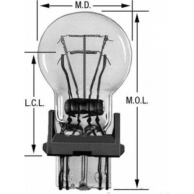 Stop Light (Pack of 10) by WAGNER - 3057LL pa6
