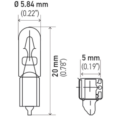 HELLA - 2721 - Bulb (Pack of 10) pa2