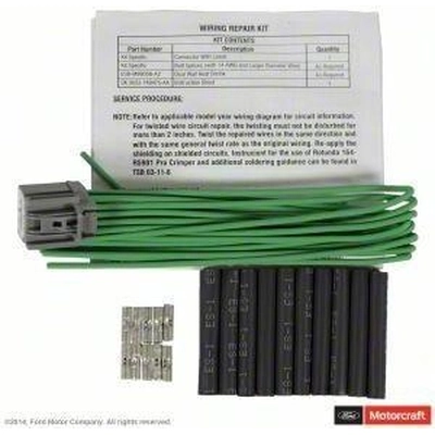 Sunroof Motor Connector by MOTORCRAFT - WPT1037 pa10