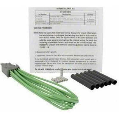 Sunroof Motor Connector by MOTORCRAFT - WPT962 pa11