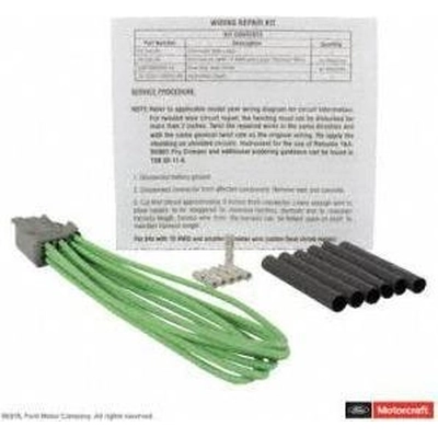 Sunroof Motor Connector by MOTORCRAFT - WPT962 pa2