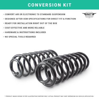 Suspension Conversion Kit by UNITY AUTOMOTIVE - 310117004S pa2