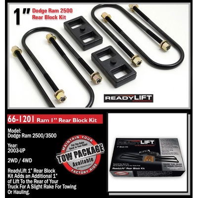 Suspension Leaf Spring Block Kit by READYLIFT - 66-1201 pa4