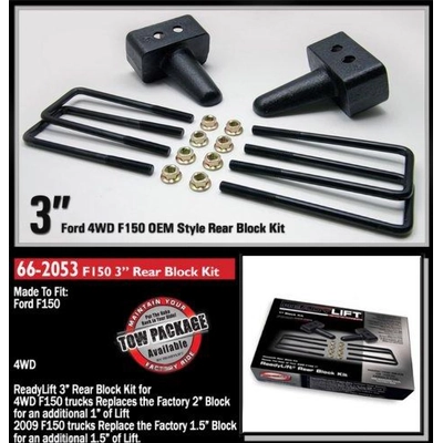 Suspension Leaf Spring Block Kit by READYLIFT - 66-2053 pa7