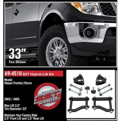 Suspension Lift Kit by READYLIFT - 69-4510 pa10