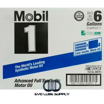 MOBIL 1-124112 - Synthetic - Engine - Oil - 0W-20 - 6Gal./22.71 - Liter pa1