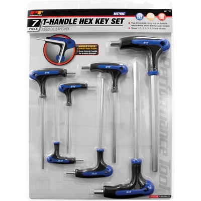 T-Hand Hex Key Set by PERFORMANCE TOOL - W1712 pa1