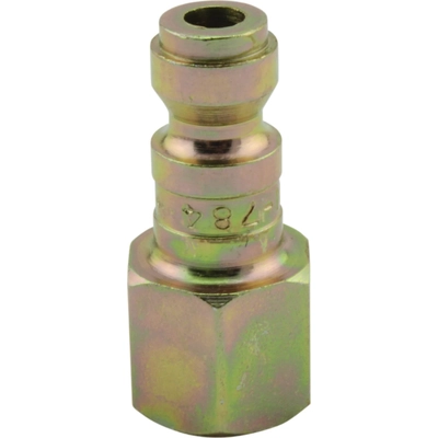 T-Style 1/4" (F) NPT x 1/4" 40 CFM Steel Quick Coupler Plug, 10 Pieces by MILTON INDUSTRIES INC - 784 pa3