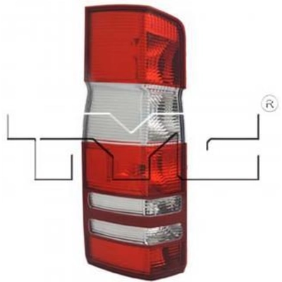 Tail Light Assembly by TYC - 11-6510-90 pa5