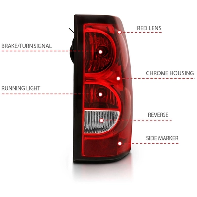 Tail Light Set by ANZO USA - 311302 pa2