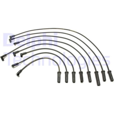 Tailored Resistor Ignition Wire Set by DELPHI - XS10207 pa10