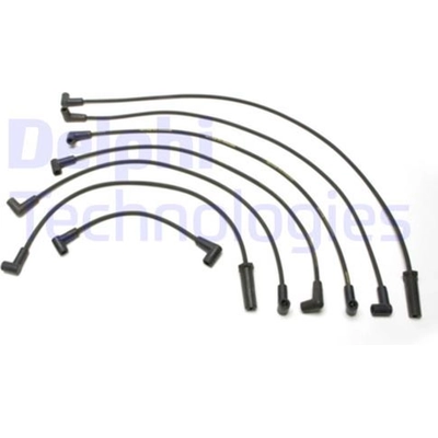 Tailored Resistor Ignition Wire Set by DELPHI - XS10216 pa9