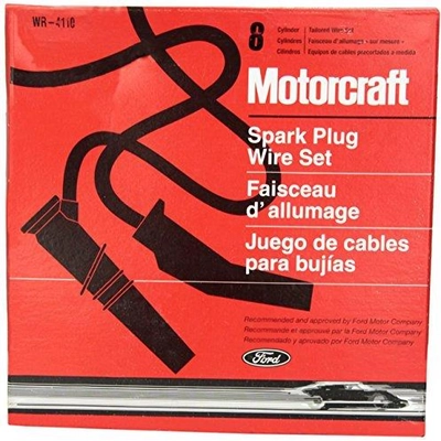 Ensemble de fil d'allumage de résistance sur mesure by MOTORCRAFT - WR4110 pa8