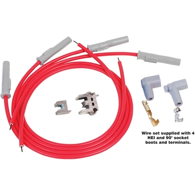 Tailored Resistor Ignition Wire Set by MSD IGNITION - 31159 pa8