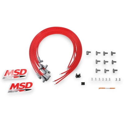 Tailored Resistor Ignition Wire Set by MSD IGNITION - 31229 pa5
