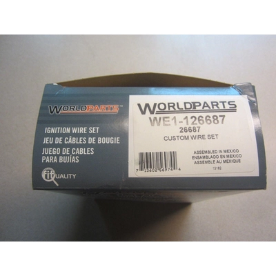 Tailored Resistor Ignition Wire Set by WORLDPARTS - WE1-126687 pa1
