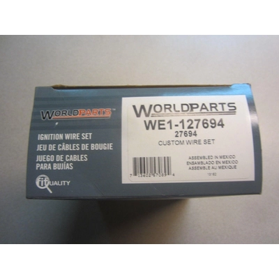 Tailored Resistor Ignition Wire Set by WORLDPARTS - WE1-127694 pa1