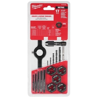 MILWAUKEE - 49-22-5601 - Tap And Die Set pa12