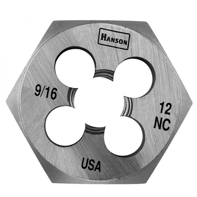 IRWIN - 6848 - Hex Die High Carbon Steel Right-hand 9/16-12 pa5