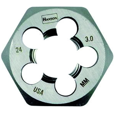 IRWIN - 6949ZR - Hexagon Die Hanson High Carbon Steel Metric 14mm-1.25 pa3