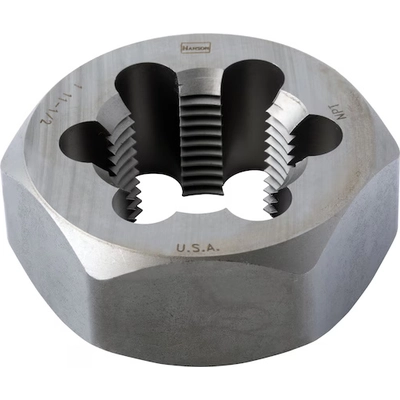 IRWIN - 7407 - Hexagon Taper Pipe Dies 1-11-1/2 pa4