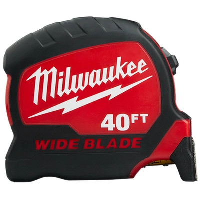 MILWAUKEE - 48-22-0240 - Wide Blade Tape Measure pa1