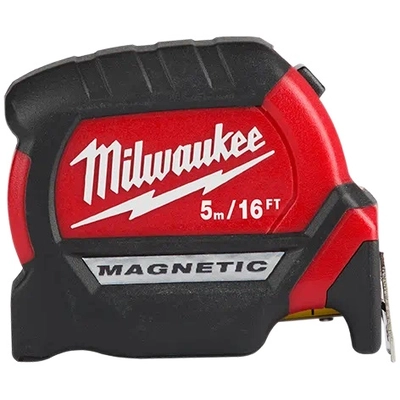 MILWAUKEE - 48-22-0317 - Compact Wide Blade Magnetic Tape Measure pa1