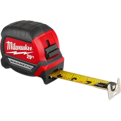 MILWAUKEE - 48-22-0325 - Compact Wide Blade Magnetic Tape Measure pa2