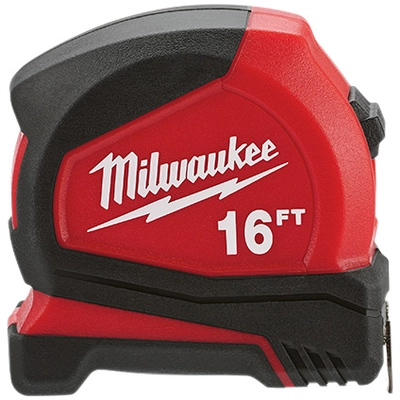 MILWAUKEE - 48-22-6616 - 16ft. Compact Tape Measure pa2