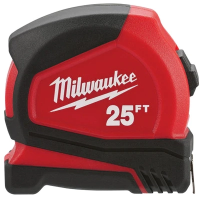 MILWAUKEE - 48-22-6625G - 25ft. Compact Tape Measure pa3