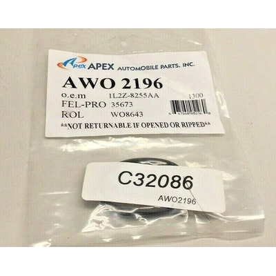 Thermostat Housing Gasket by APEX AUTOMOBILE PARTS - AWO2196 pa1