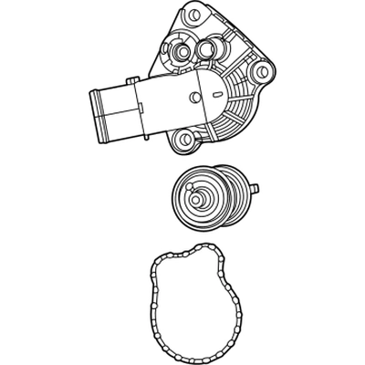 Thermostat by MOPAR - 68433104AC pa1