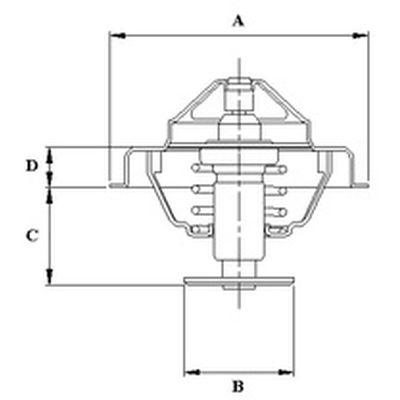 CALORSTAT AUTOMOTIVE - TH6849.80J - Thermostat pa2