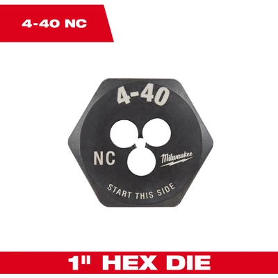 MILWAUKEE - 49-57-5308 - Hex Threading Die pa3