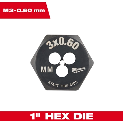 MILWAUKEE - 49-57-5310 - Hex Threading Die pa4