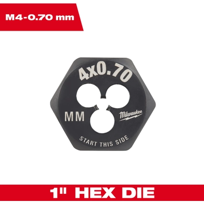 MILWAUKEE - 49-57-5315 - Hex Threading Die pa6