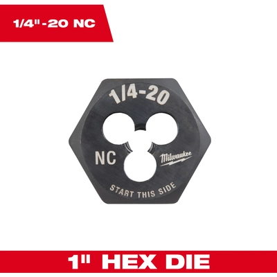 MILWAUKEE - 49-57-5334 - Hex Threading Die pa3