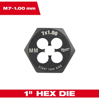 MILWAUKEE - 49-57-5341 - Hex Threading Die pa2