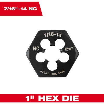 MILWAUKEE - 49-57-5355 - Hex Threading Die pa3