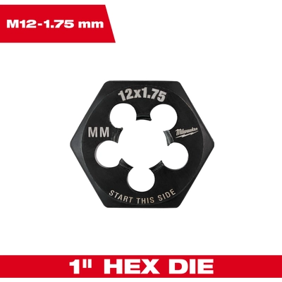 MILWAUKEE - 49-57-5358 - Hex Threading Die pa2