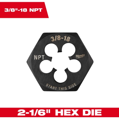 MILWAUKEE - 49-57-5392 - Hex Threading Die pa2